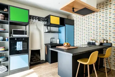 Cucina o angolo cottura di Villa Cangallo