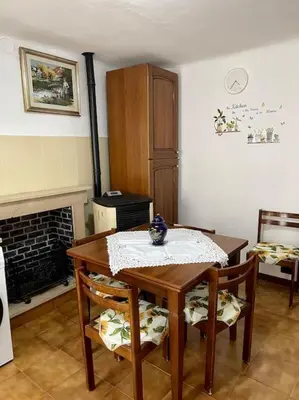 Area soggiorno di Casa vacanze Da Meryon