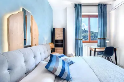 Letto o letti in una camera di Dipinto di Blu by PortofinoVacanze