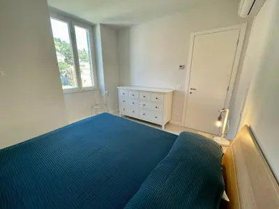 Letto o letti in una camera di Appartamento del Corso
