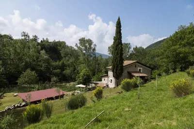 Paesaggio naturale nelle vicinanze dell'agriturismo