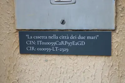 Planimetria di La casetta nella Città dei due Mari