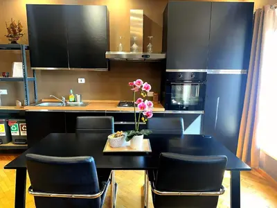 Cucina o angolo cottura di Appartamento Cremona Stazione