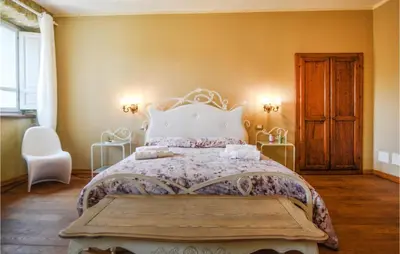Letto o letti in una camera di 4 Bedroom Beautiful Home In Fivizzano