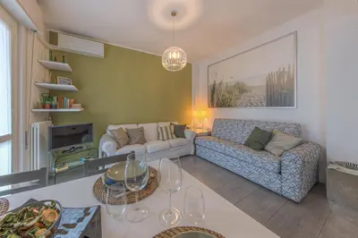 Area soggiorno di ANNIE HOUSE Appartamento Chic e Accogliente