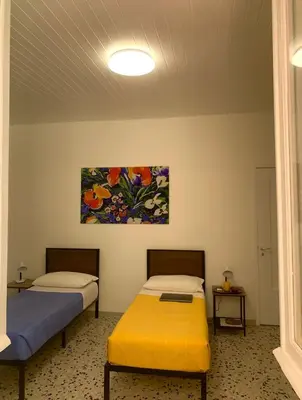 Letto o letti in una camera di Ca' de natta