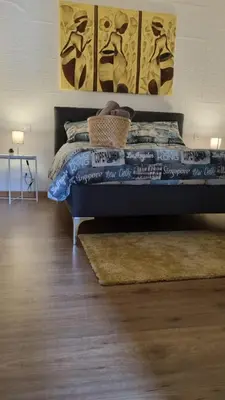Letto o letti in una camera di La casa bonita