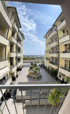 Balcone o terrazza di Ca' Dei Pescatori dalle spiagge Lavagna
