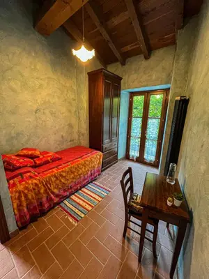 Letto o letti in una camera di Old Village Linda - Tra Lunigiana & Cinque Terre
