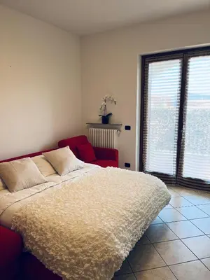Letto o letti in una camera di Bellavista Bobbio