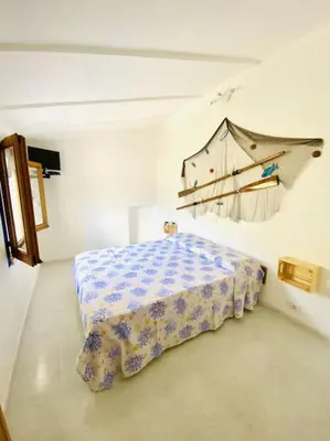 Letto o letti in una camera di Un Tuffo nel Mare