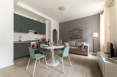 Cucina o angolo cottura di GuestHost - Historical Centre Olive Apartment