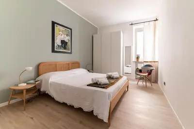 Letto o letti in una camera di GuestHost - Historical Centre Olive Apartment