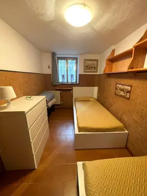Letto o letti in una camera di Appartamento Cá Medé