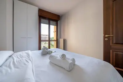 Letto o letti in una camera di [10min dalla Ghirlandina] Love and relax in Modena