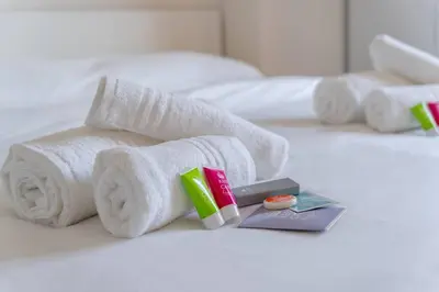 Letto o letti in una camera di [10min dalla Ghirlandina] Love and relax in Modena