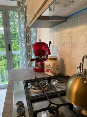 Cucina o angolo cottura di Le Foglie di Lubo
