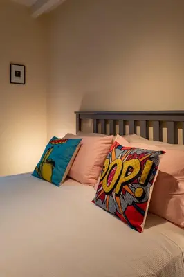 Letto o letti in una camera di Burò nel Borgo