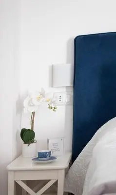 Letto o letti in una camera di Sestri Chic - A Due Passi dal Mare