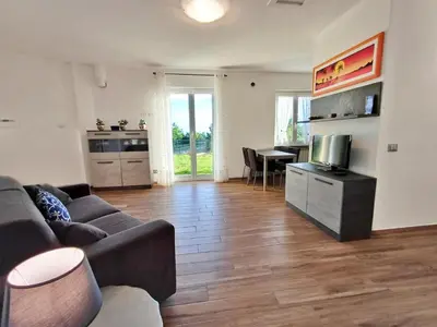 Cucina o angolo cottura di JOIVY Villa Guanna - Charming Flat with Garden