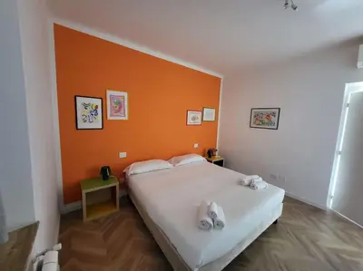 Letto o letti in una camera di Casa del Golfo 2