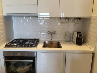 Cucina o angolo cottura di Mazzini Chiosco vicino a Portofino