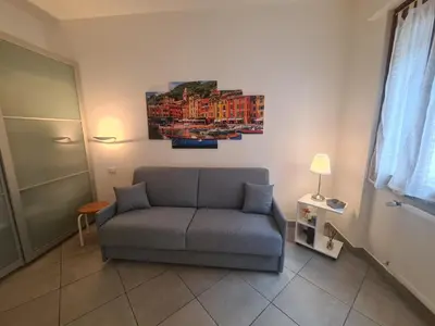 Area soggiorno di Nina Home 33 by PortofinoVacanze