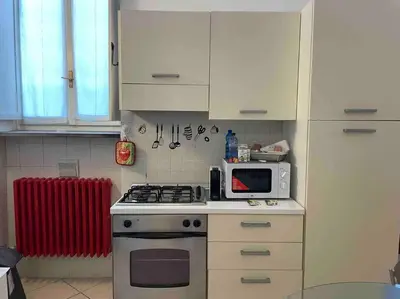 Cucina o angolo cottura di Minimal Loft in centro a Piacenza