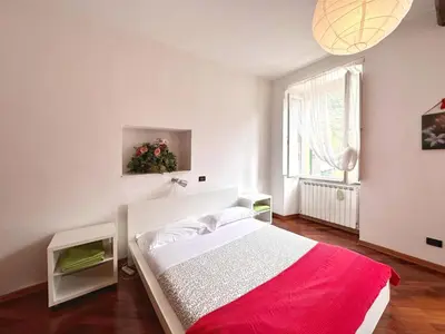 Letto o letti in una camera di La casa di Martina a San Pè