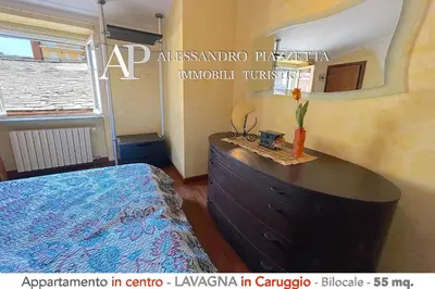Letto o letti in una camera di Il Borgo dall'alto