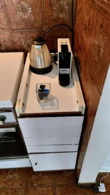 Cucina o angolo cottura di Il Quadrifoglio Bilocale tra Lavagna e Chiavari