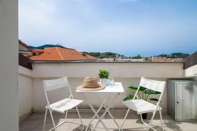 Balcone o terrazza di APPARTAMENTO LA MANSARDINA