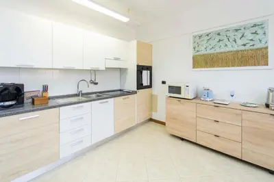 Cucina o angolo cottura di 178 - Baia delle Favole Loft, 300metri dal mare di Sestri