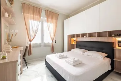 Letto o letti in una camera di Freeland House (Zona Ospedale e Università)