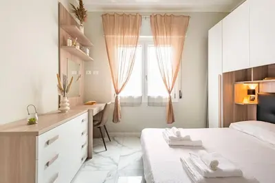 Letto o letti in una camera di Freeland House (Zona Ospedale e Università)
