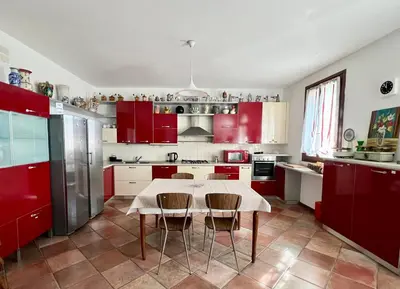 Cucina o angolo cottura di Villa Rita - Rooms&Art