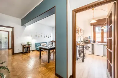 Cucina o angolo cottura di CASA EMILIA - * In the HEART of MODENA *