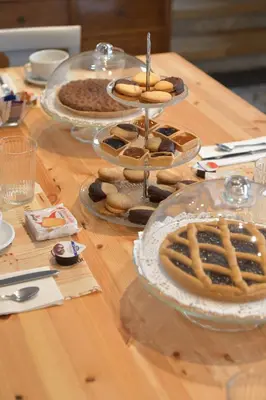Cibo presso il bed & breakfast o nelle vicinanze
