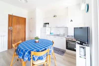 Cucina o angolo cottura di 179 - Casa Sea and Sun, Balcone vista mare,100m dal mare