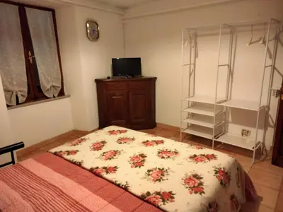 Letto o letti in una camera di La casa della Nonna