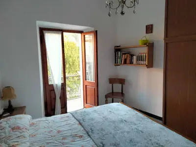 Letto o letti in una camera di La casa della Nonna