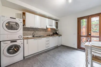 Cucina o angolo cottura di Modena AL Mulèin - 2 passi dal centro con parcheggio