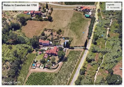 Paesaggio naturale nelle vicinanze dell'appartamento