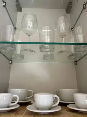 Set per la preparazione di tè e caffè presso Appartamento Cavalieri