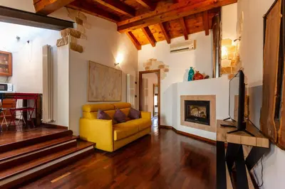 Area soggiorno di La Terrazza Apartment - Smart Holiday