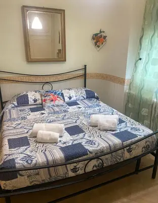 Letto o letti in una camera di Appartamento Bouganville