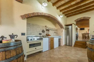 Cucina o angolo cottura di Casa Aurora