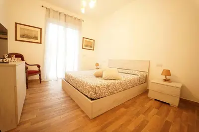 Letto o letti in una camera di Attico tra cielo e mare