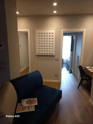 Area soggiorno di Nuova Cafe' Suite