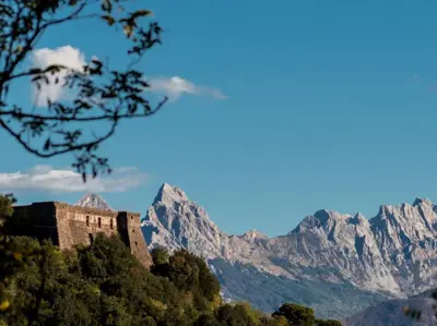 Paesaggio naturale nelle vicinanze della casa vacanze